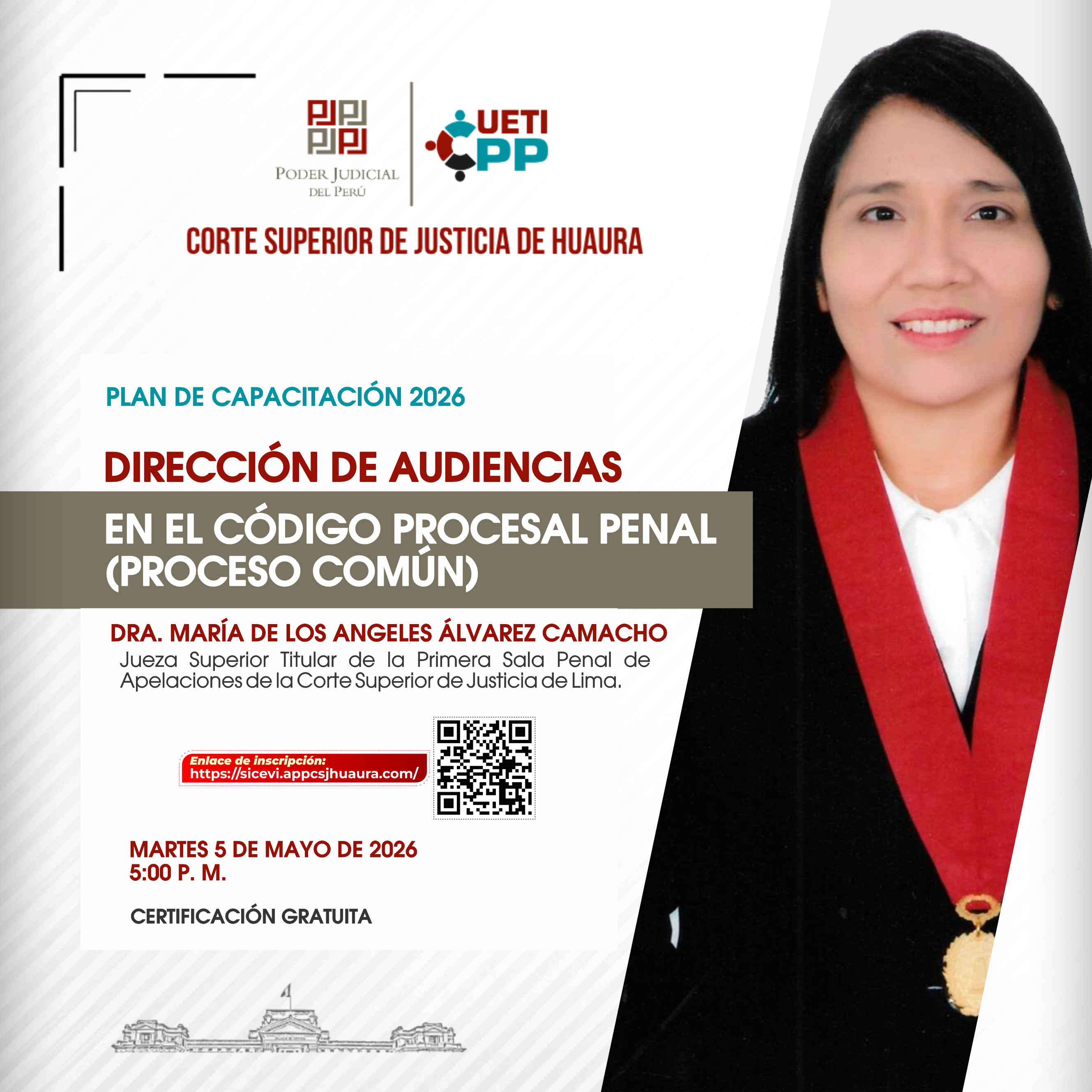 DIRECCIÓN DE AUDIENCIAS EN EL CÓDIGO PROCESAL PENAL (PROCESO COMÚN)