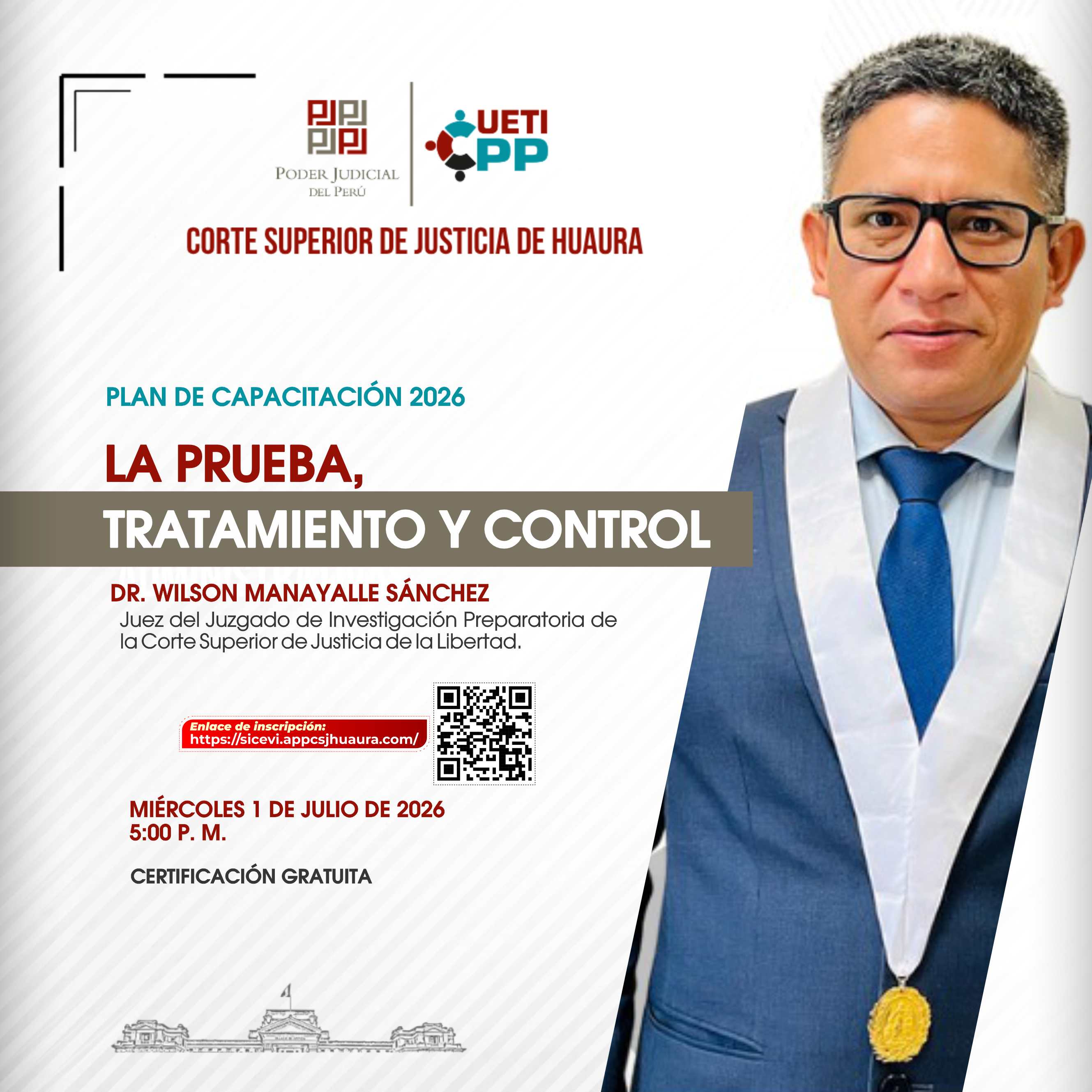 LA PRUEBA, TRATAMIENTO Y CONTROL 