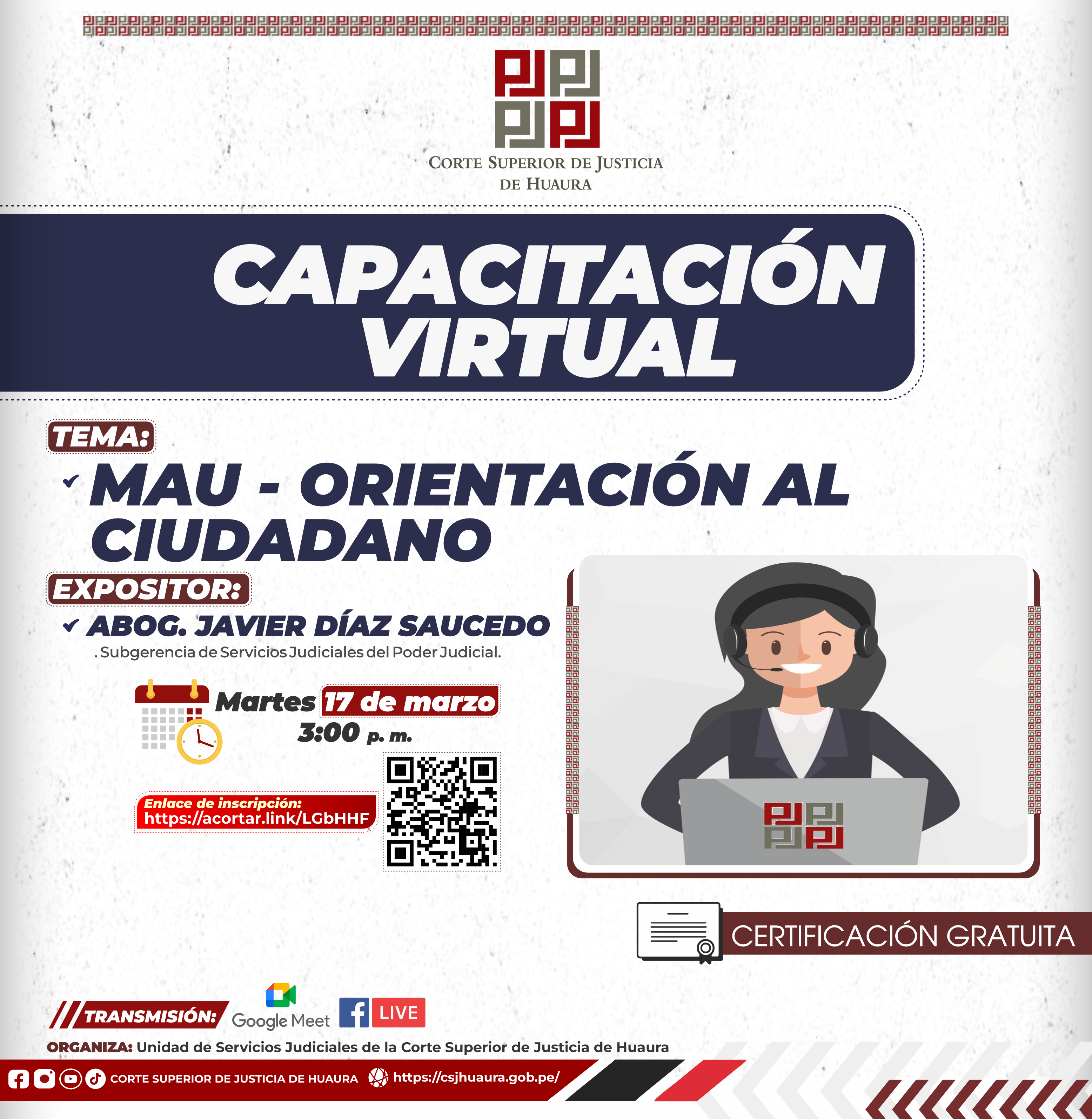 MAU - ORIENTACIÓN AL CIUDADANO