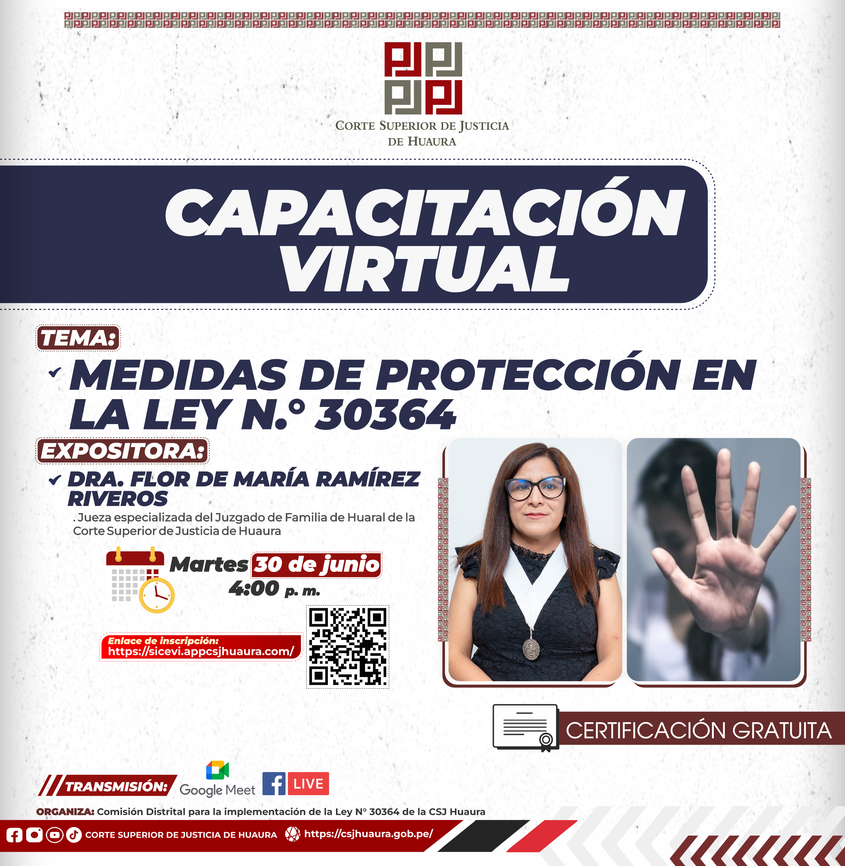 MEDIDAS DE PROTECCIÓN EN LA LEY N° 30364