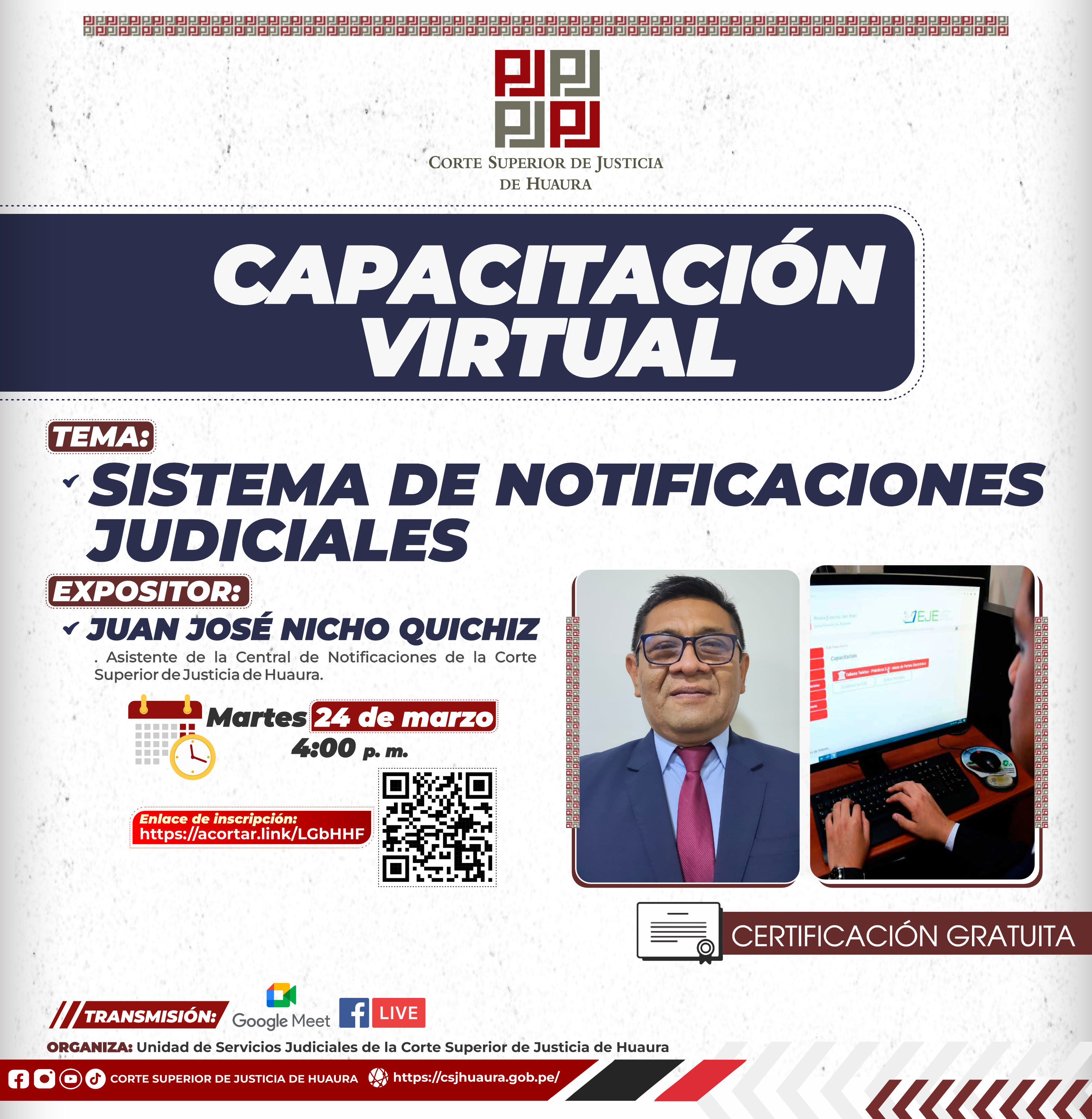 SISTEMA DE NOTIFICACIONES JUDICIALES
