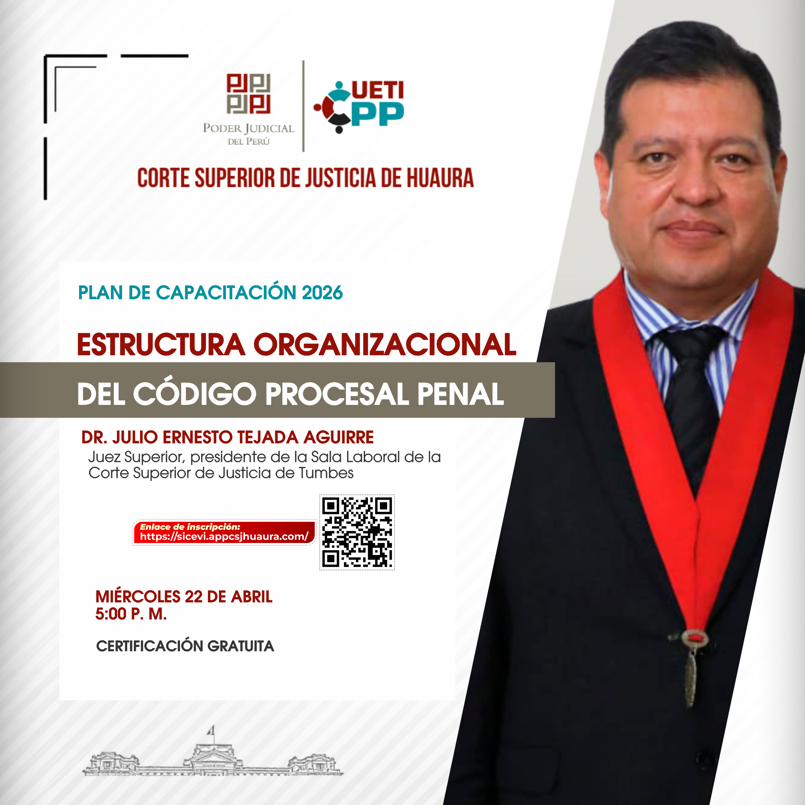 ESTRUCTURA ORGANIZACIONAL DEL CÓDIGO PROCESAL PENAL