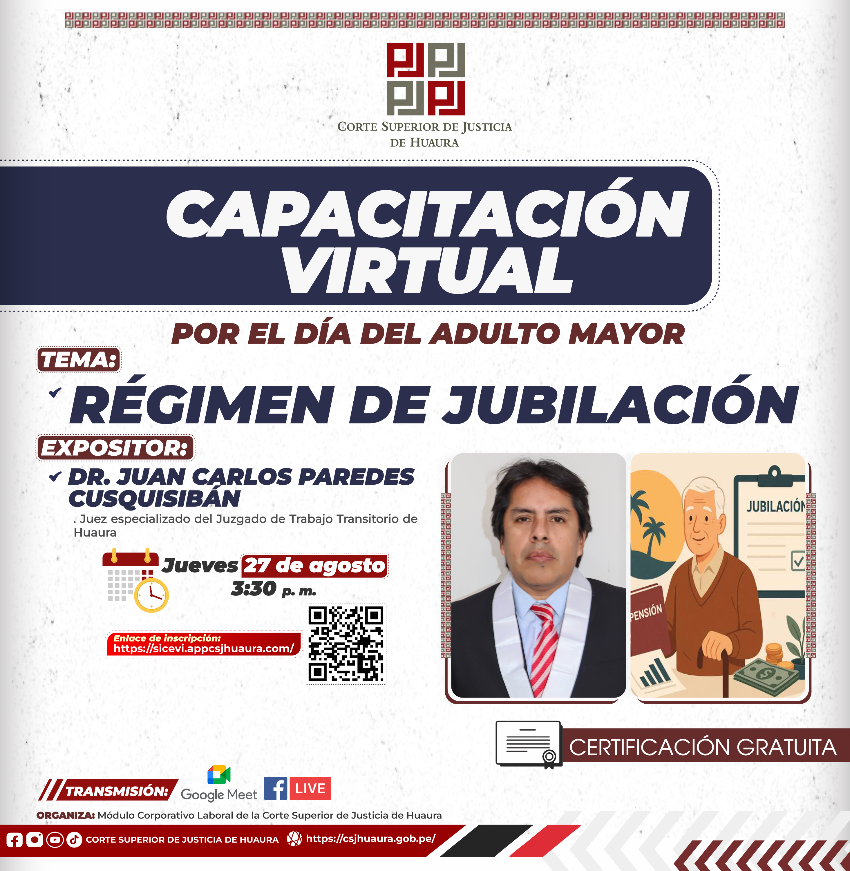 RÉGIMEN DE JUBILACIÓN