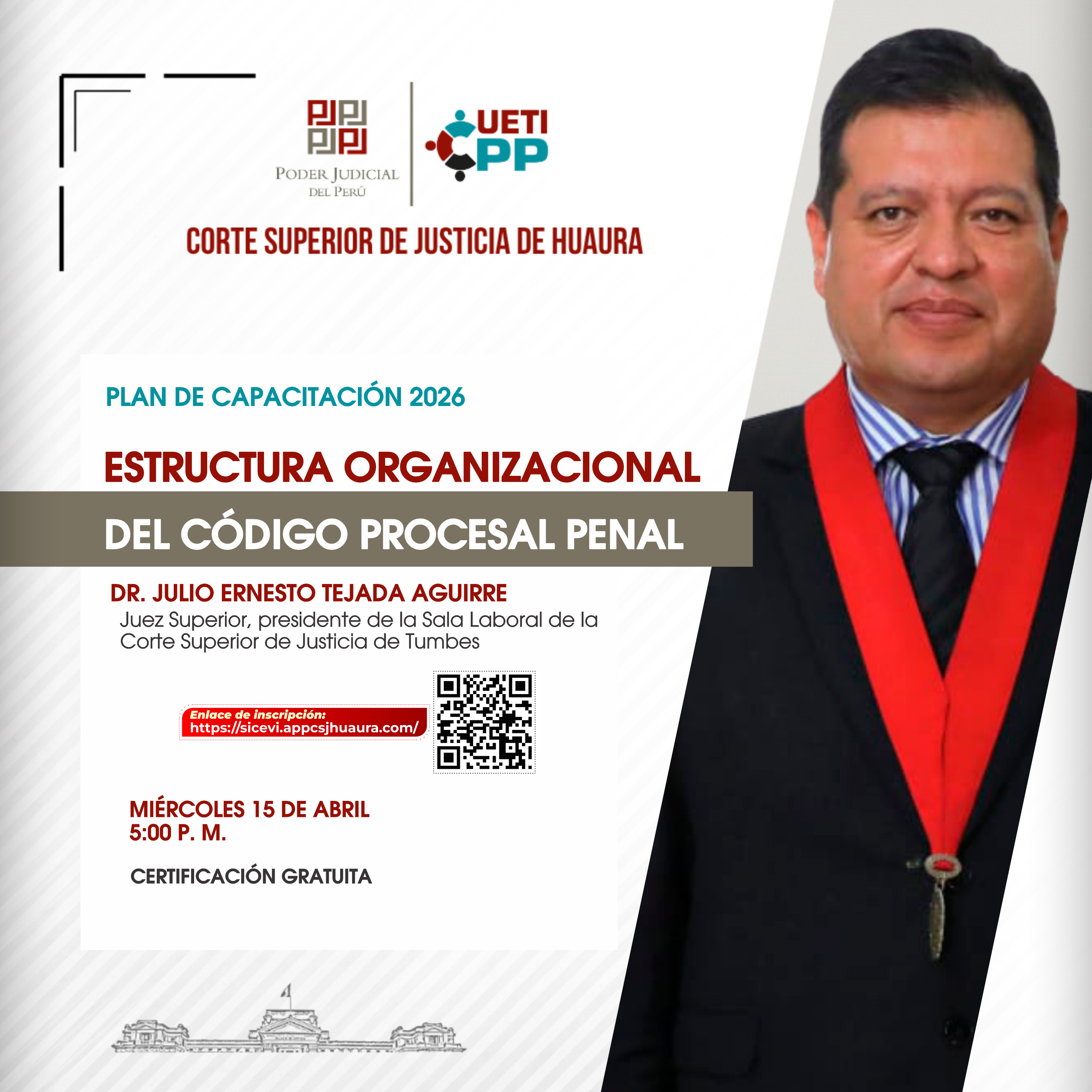 ESTRUCTURA ORGANIZACIONAL DEL CÓDIGO PROCESAL PENAL